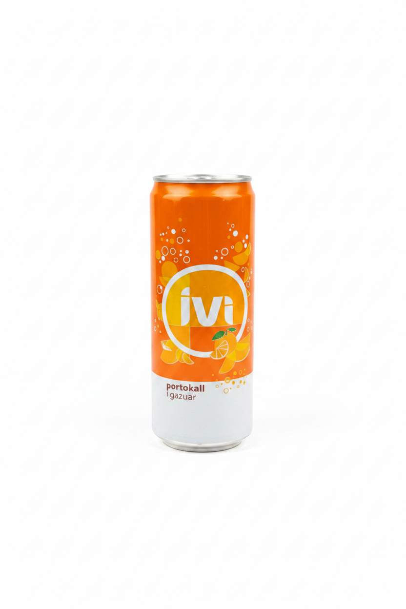 Ivi Portokall Gazuar - Sfondo Bianco