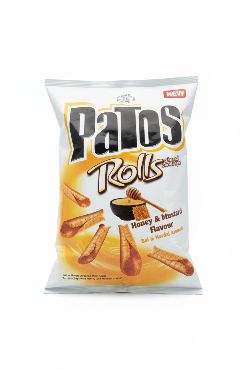 PaTos Rolls Honey & Mustard - Sfondo Bianco