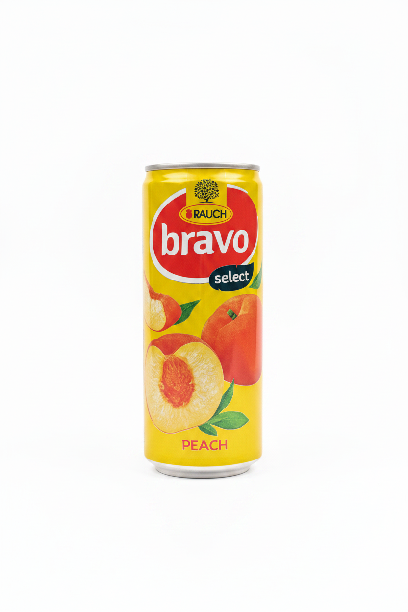 Rauch Bravo Select Peach - Sfondo Bianco