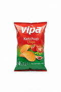 Vipa Ketchup Chips - Sfondo Bianco